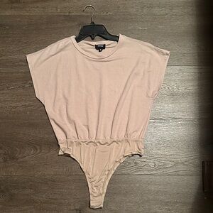 Women's Cream Bodysuit Top